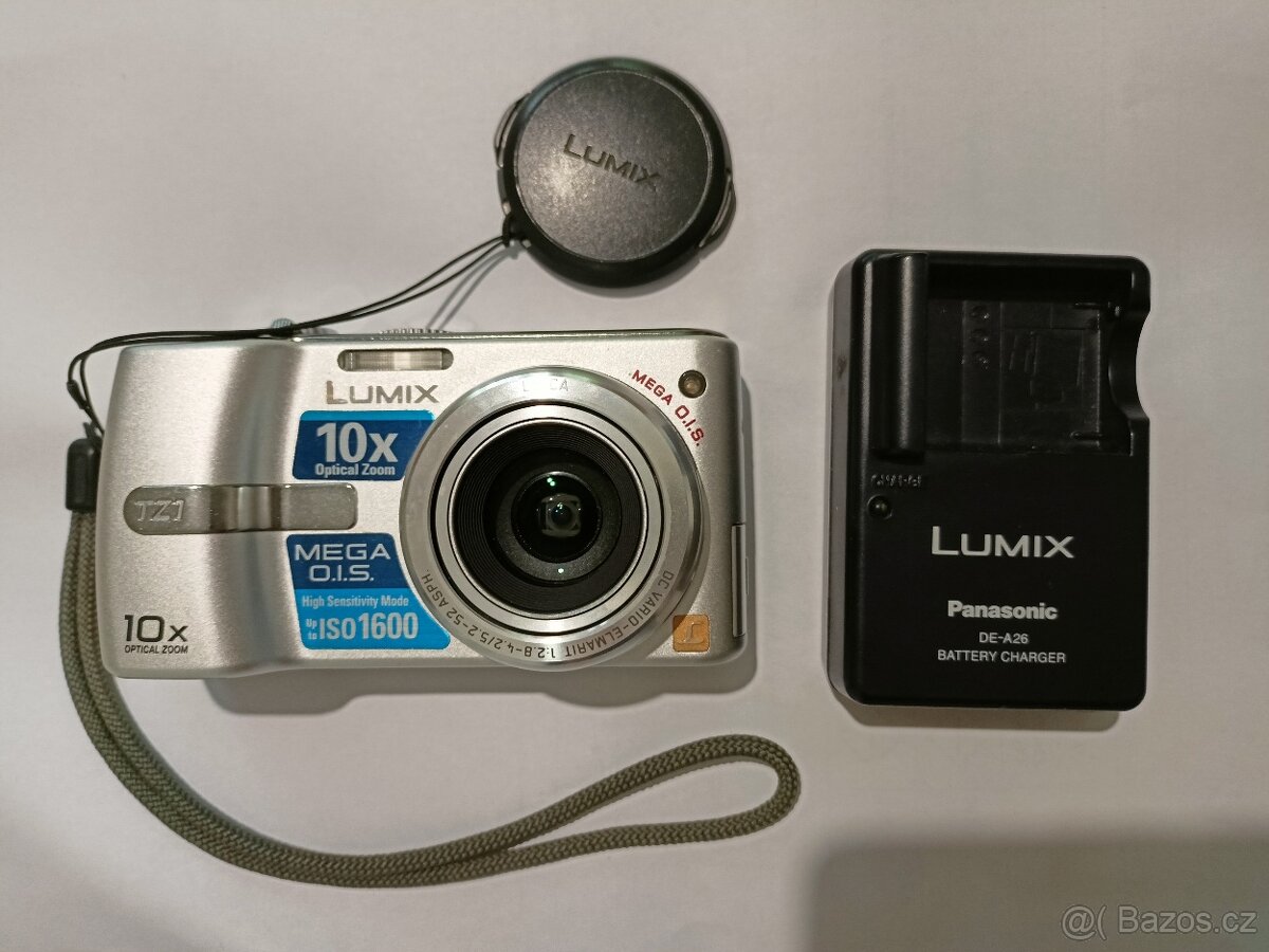 Panasonic Lumix DMC-TZ1 10x optický zoom levně: 500