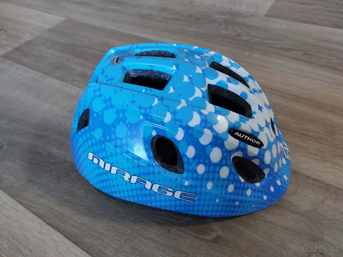 Dětská cyklistická helma author mirage