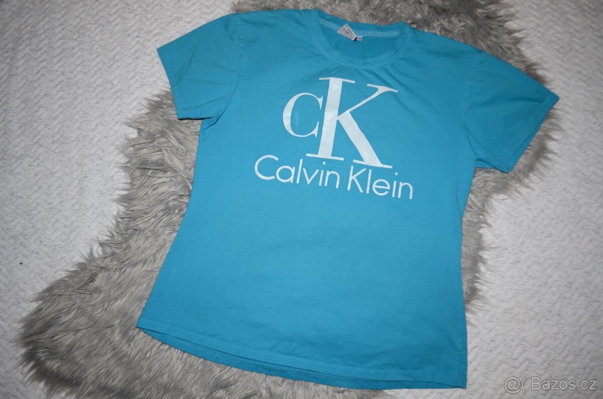 tričko Calvin Klein vel. S-M, 150Kč