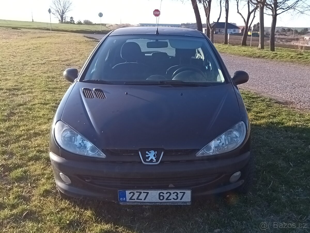 Prodám Peugeot 206, 1.6, 80kW, r.v.2001