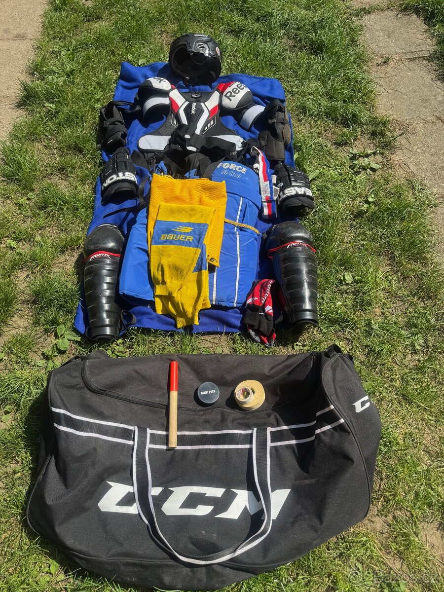 Komplet výstroj pro hobby hokej výška 172 cm