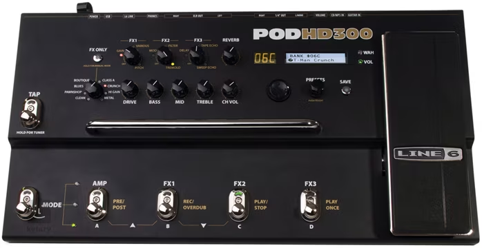 Kytarový multiefekt Line 6 POD HD300