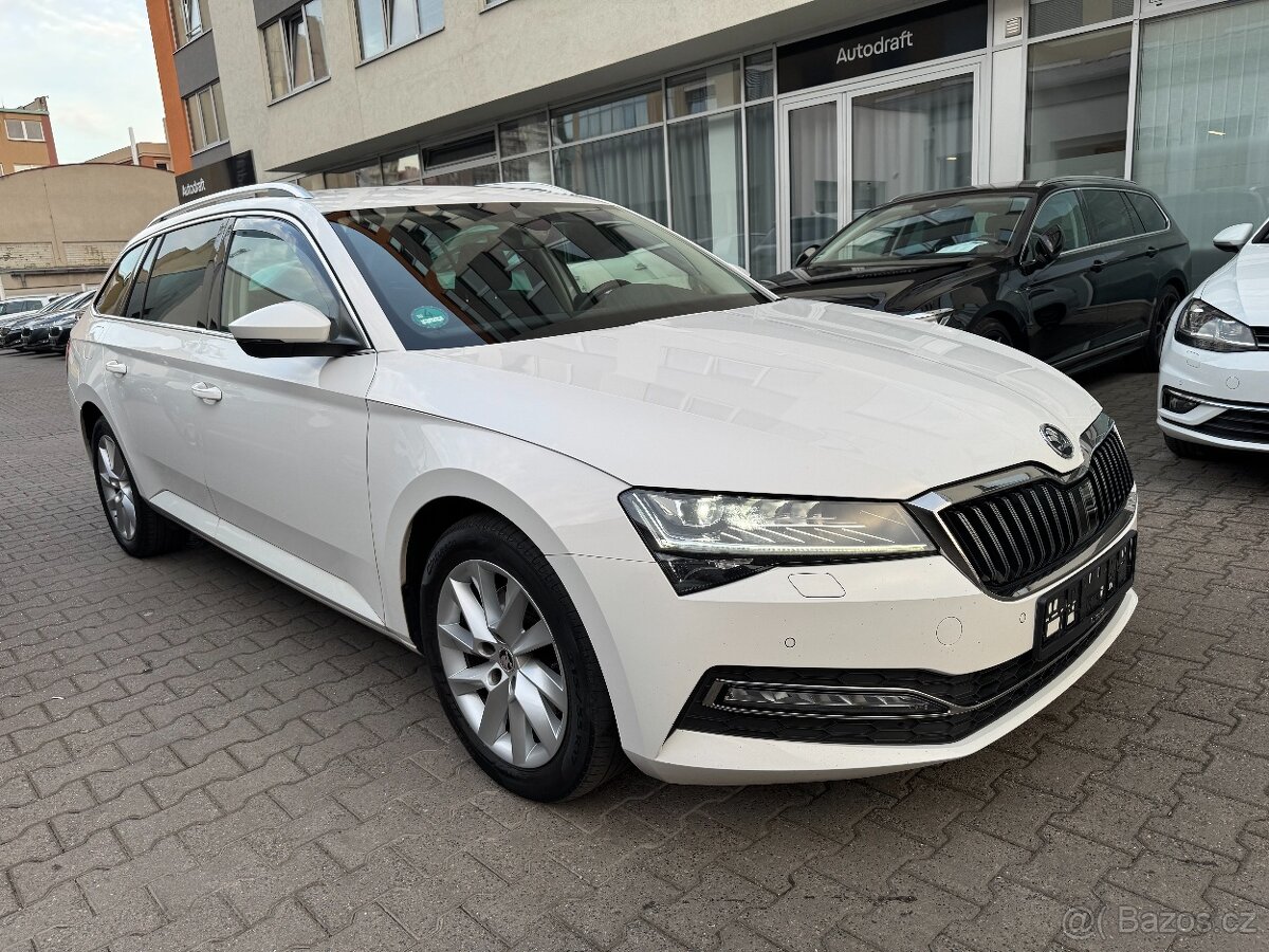 Škoda Superb 3 2.0 TDI 147kW 4x4 DSG Tažné Webasto Navi DAB