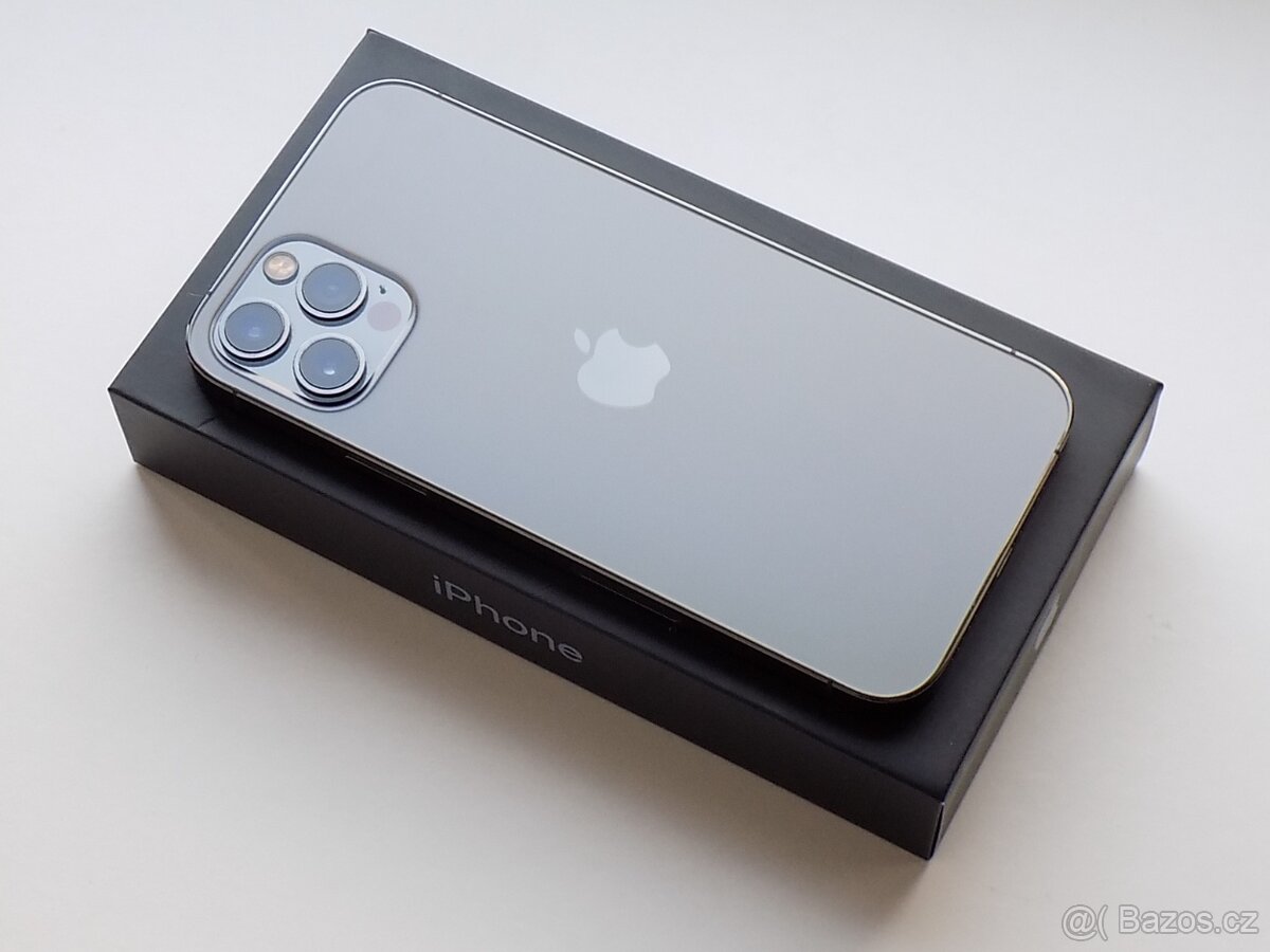 APPLE iPhone 12 Pro 256GB Graphite - ZÁRUKA - 100% BATERIE