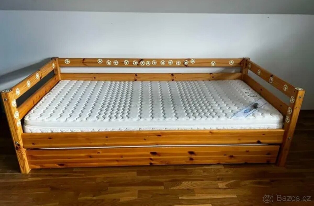 Prodám postel 90/180cm x 200cm