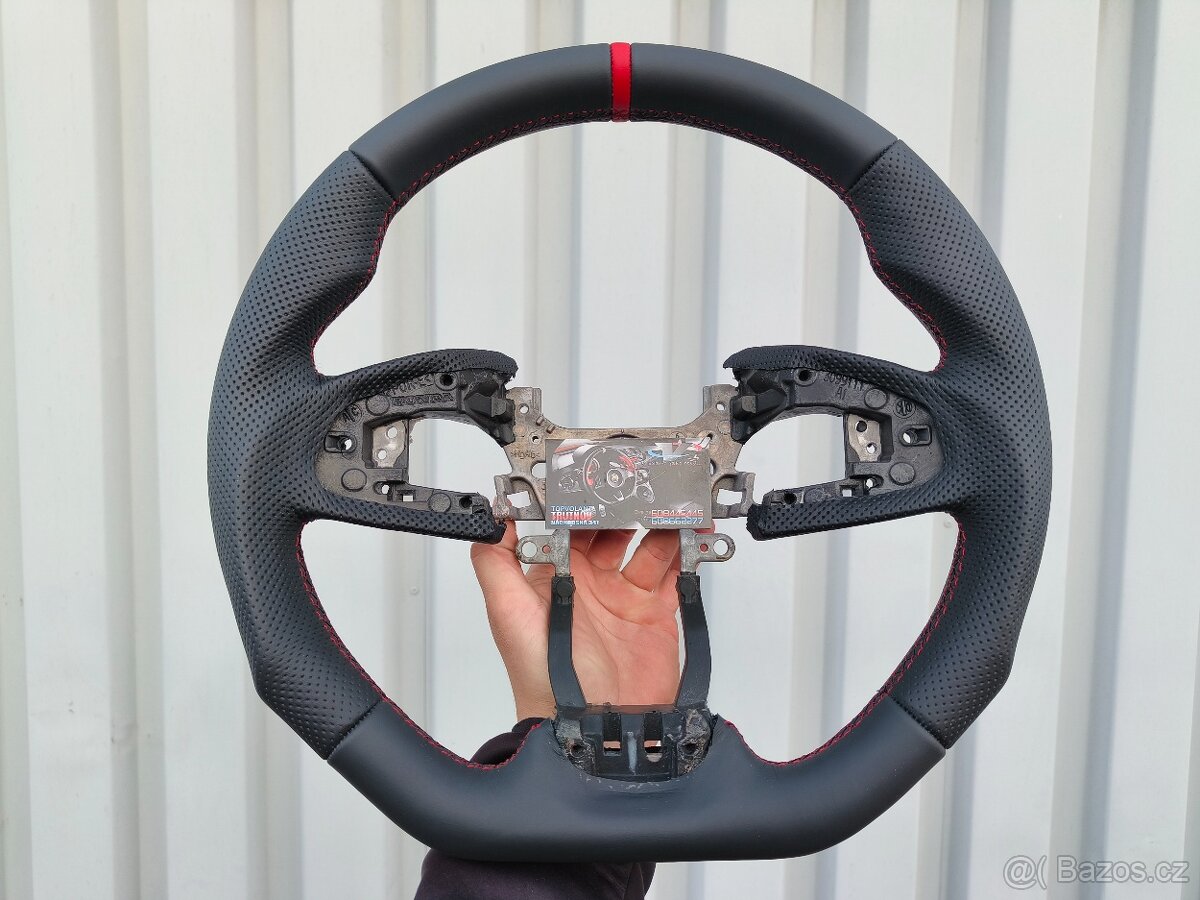 Nový kožený volant HONDA styl PERFORMANCE, exkluzivní tvar,