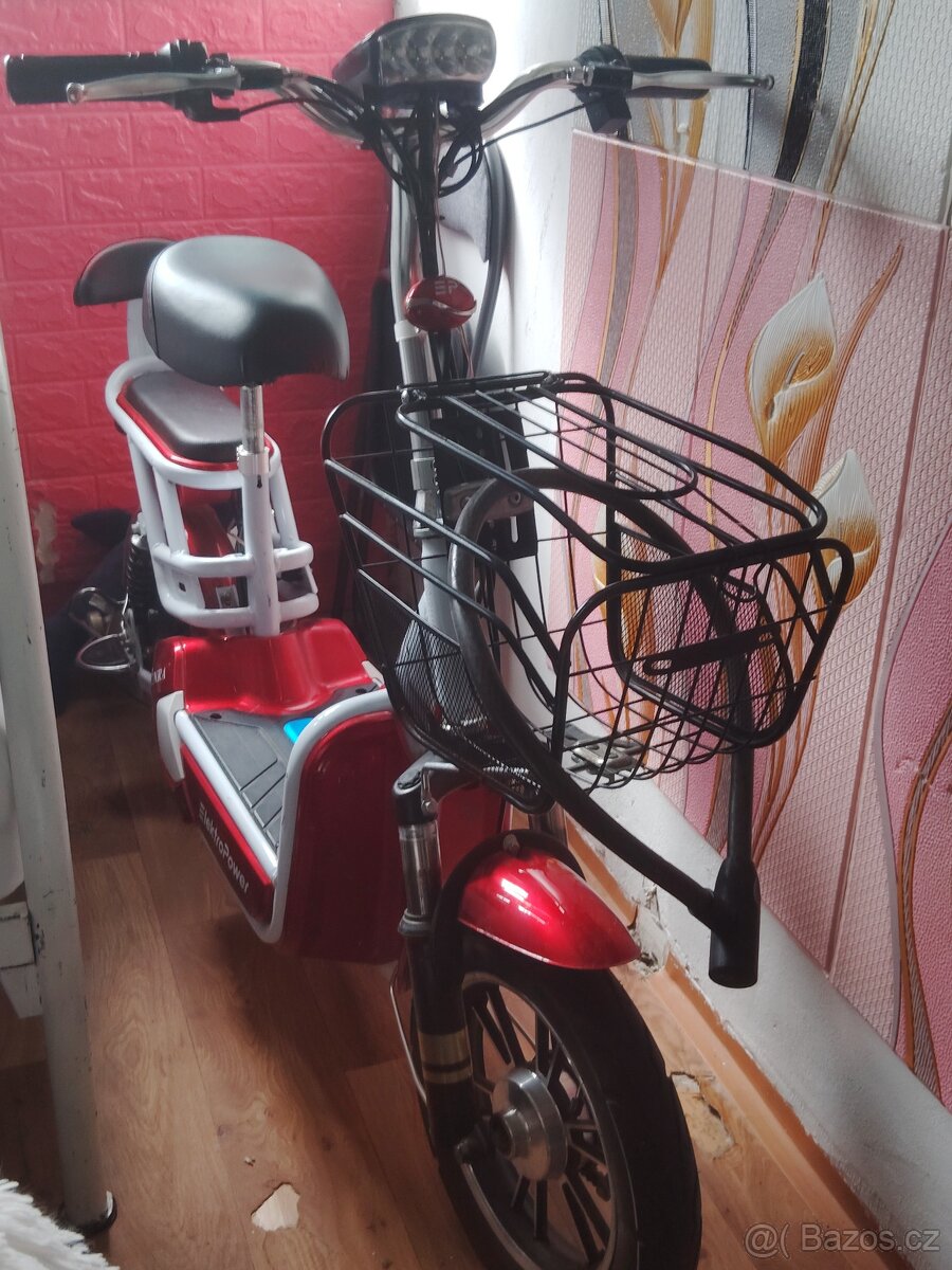 Elektro Power skútr vyměním za elektrokolo