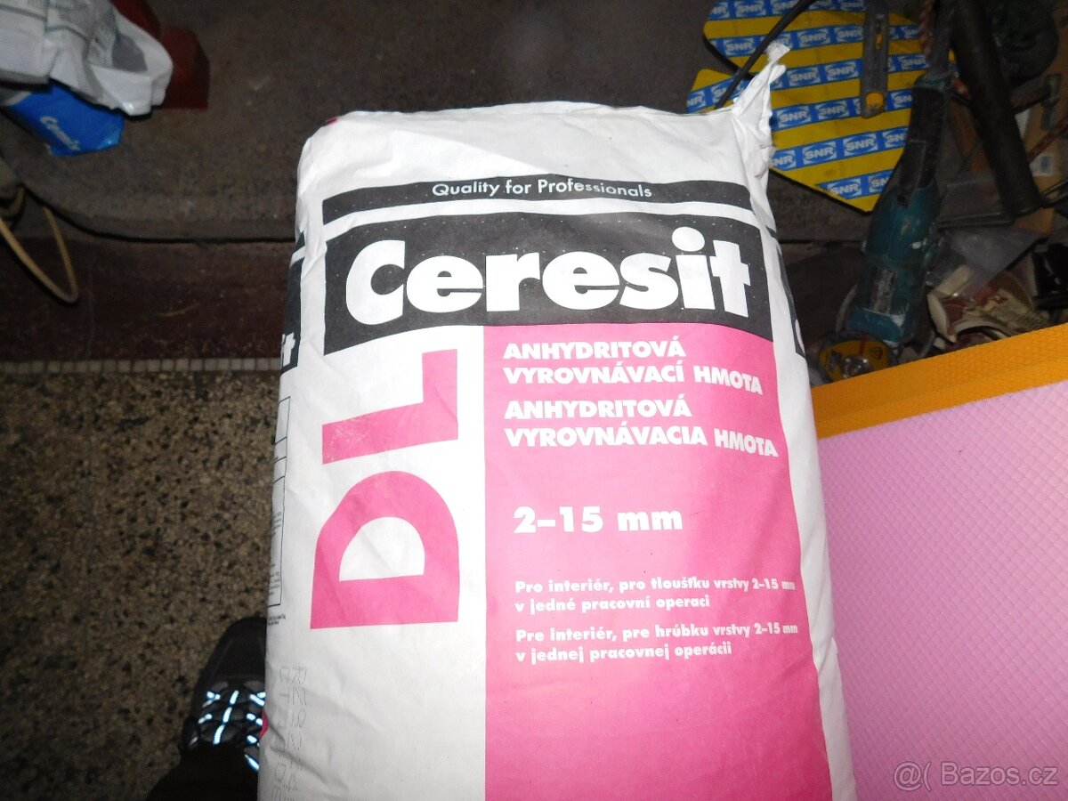 Anhydritová vyrovnávací hmota