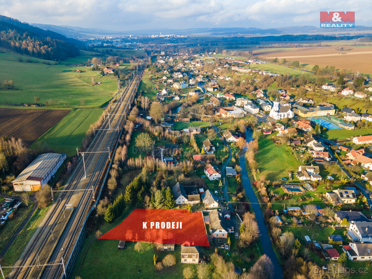 Prodej pozemku k výstavbě v Dlouhé Třebové, 1850 m²