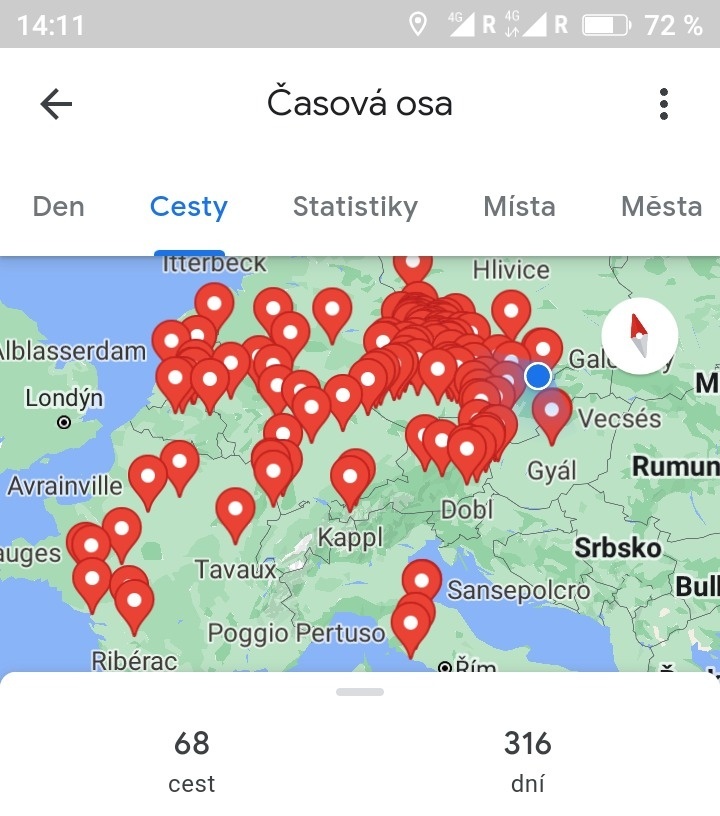 Hledám práci/brigádu řidč sk.B s praxí v EU a ČR