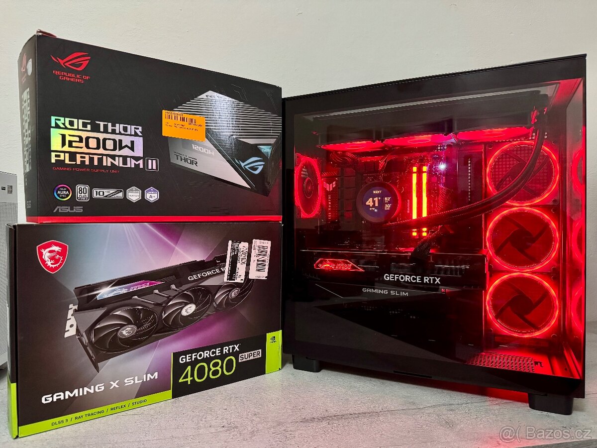 TOP HERNÍ DĚLO R7 7800X3D/32GB RAM/RTX 4080 SUPER/2TB SSD