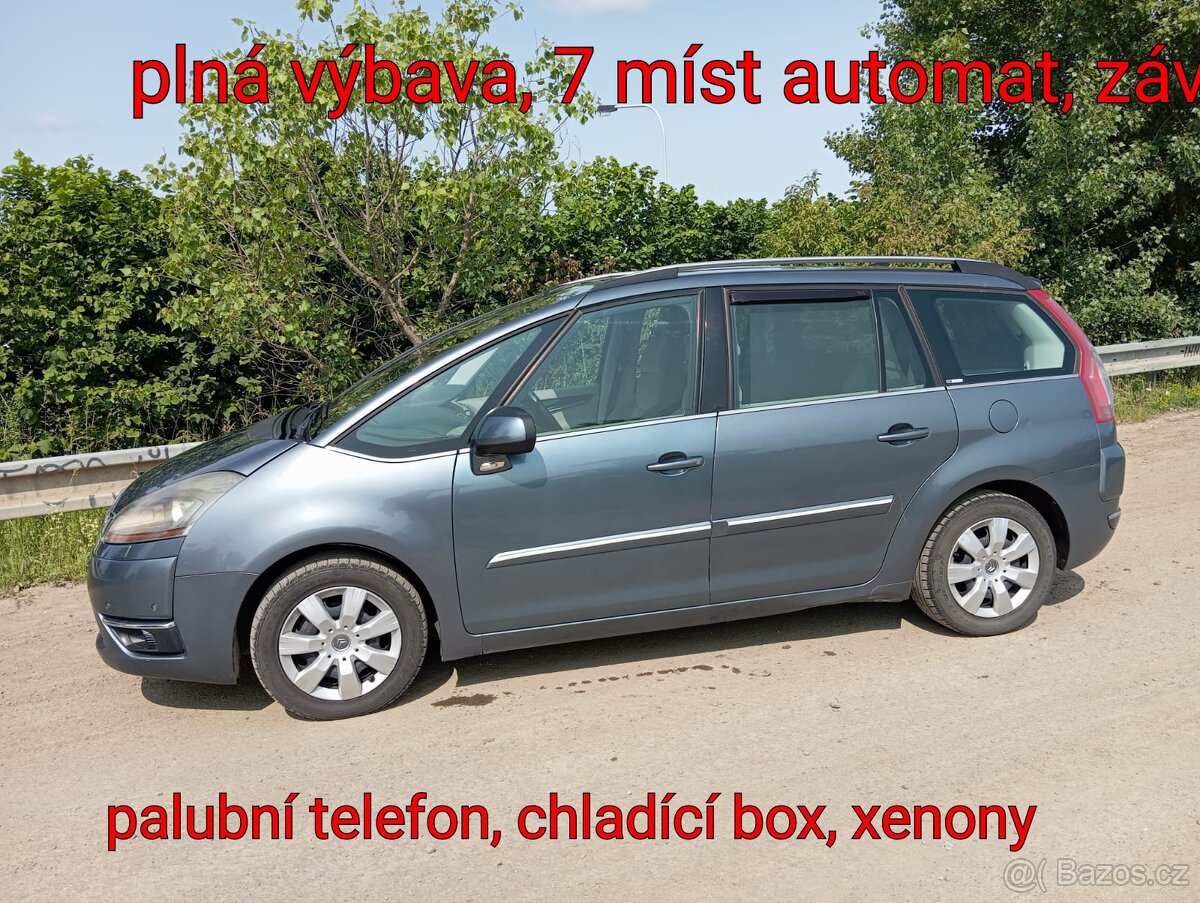 Citroen C4 Grand Picasso 1.6 HDI automat 7 míst