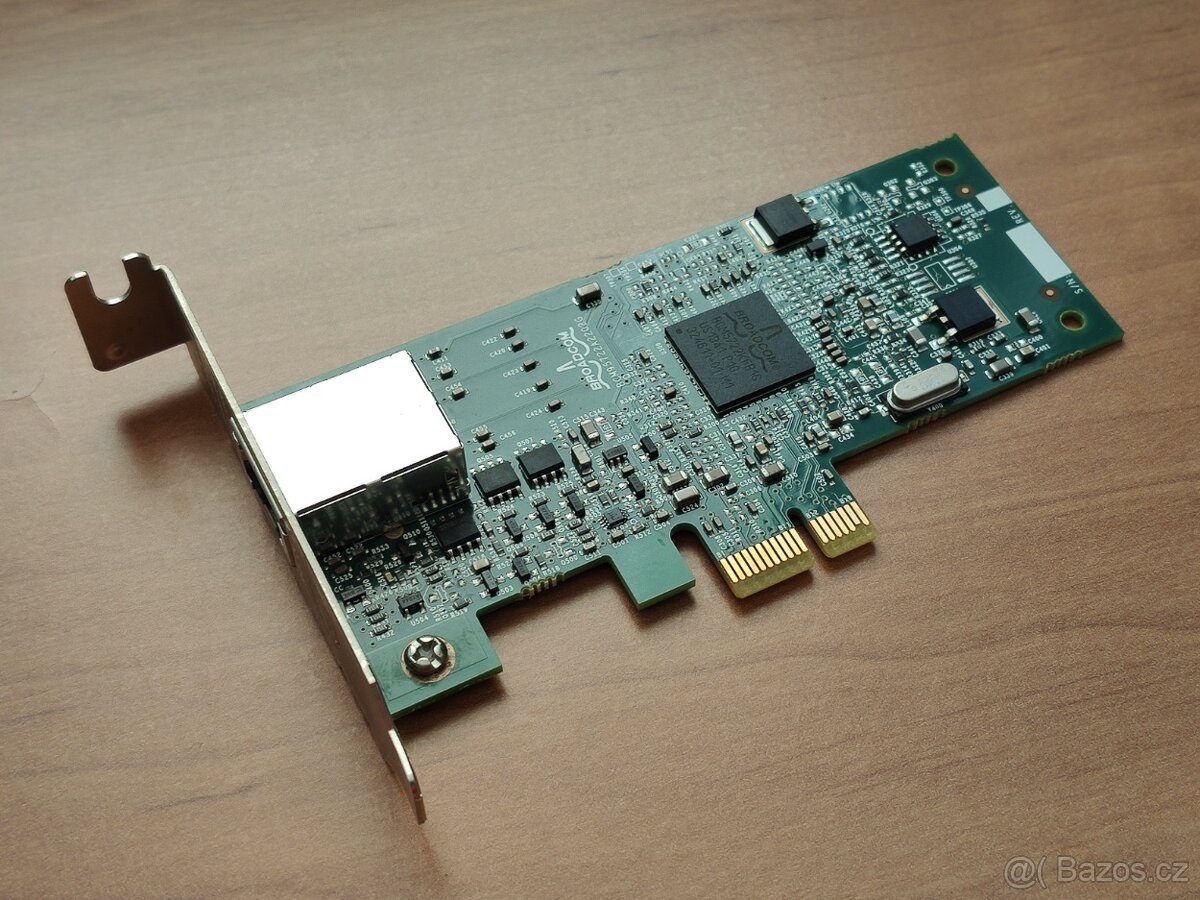 PCIe síťová karta Broadcom 1Gbps