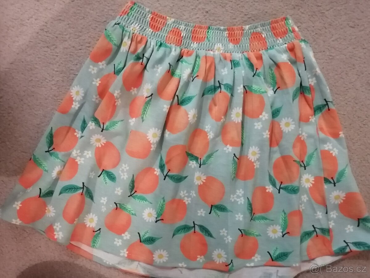 Sukně H&M bavlna v.140/146
