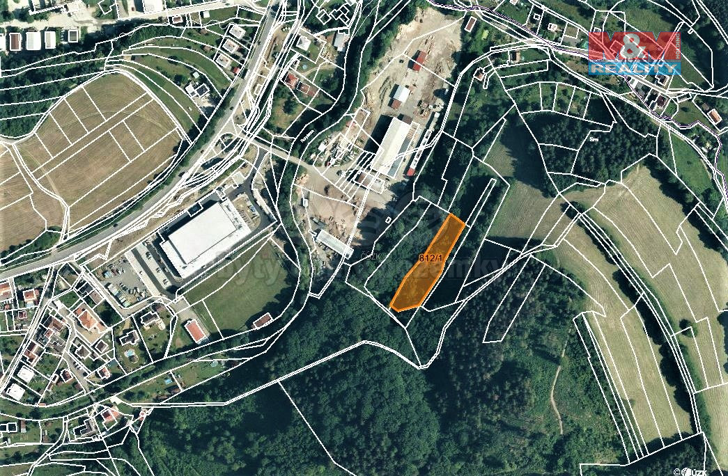 Prodej louky, 3766 m², Lhota u Vsetína
