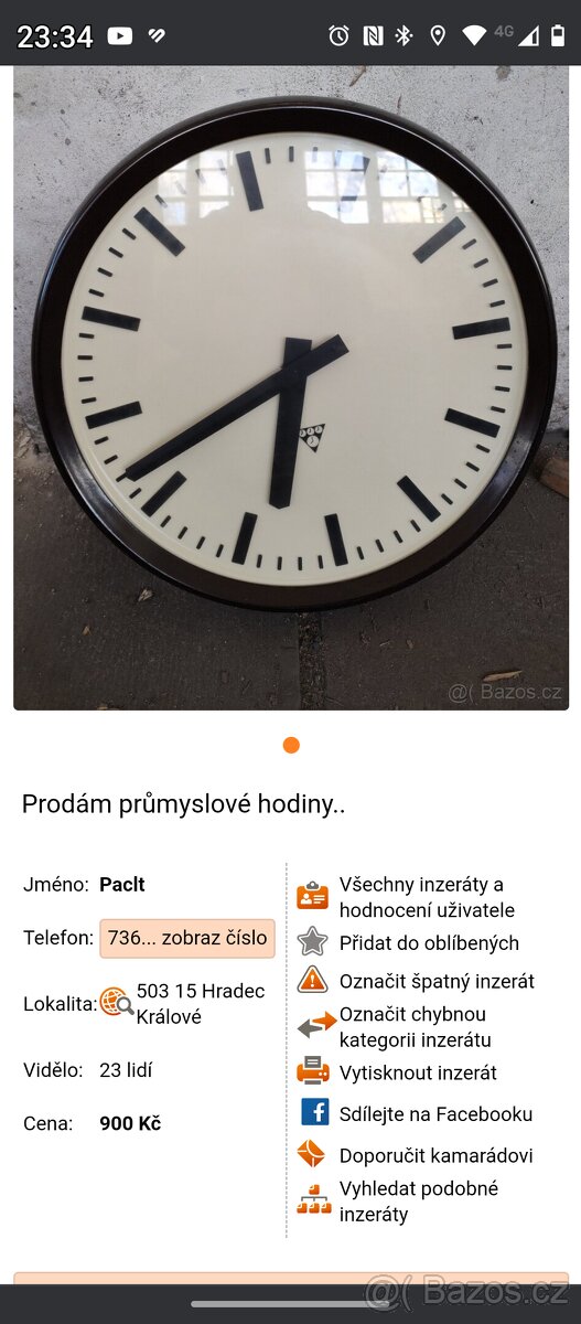 Prodám hodiny