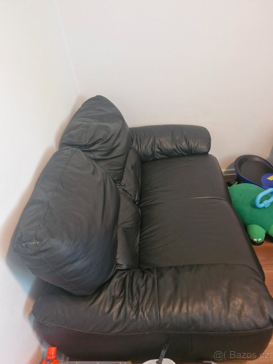 kožená dvousedačka