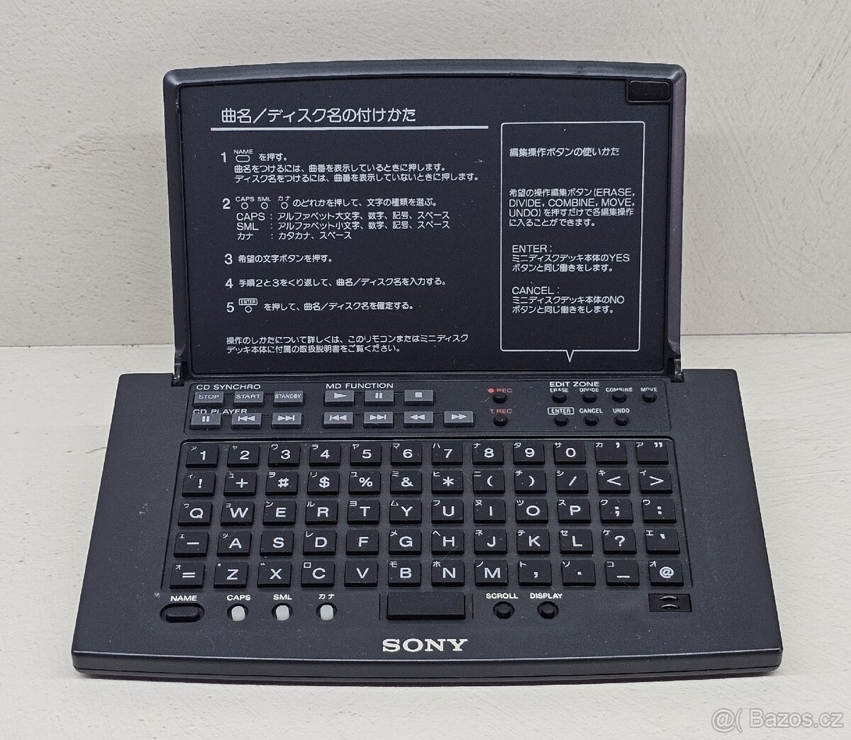 Minidisc Minidisk MD sony Rm d10p