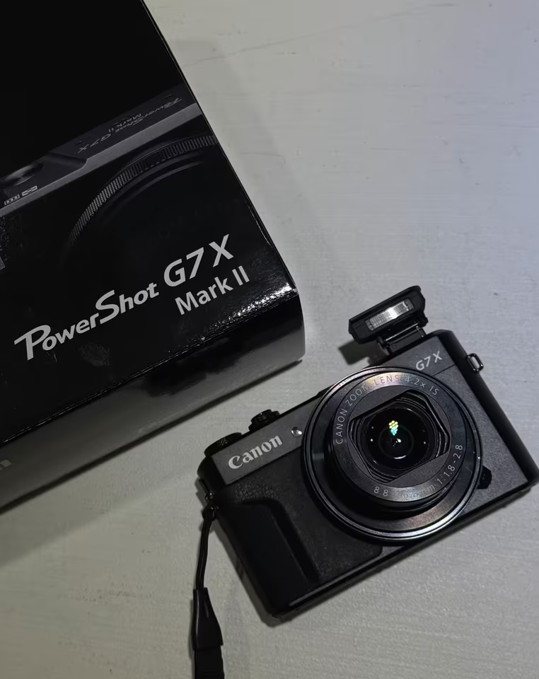 Canon PowerShot G7 X Mark II – skvělý stav