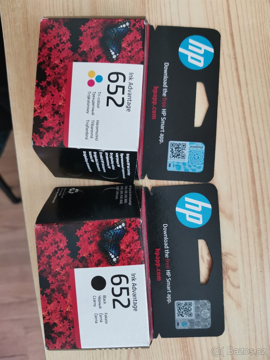 Náplně do tiskárny HP