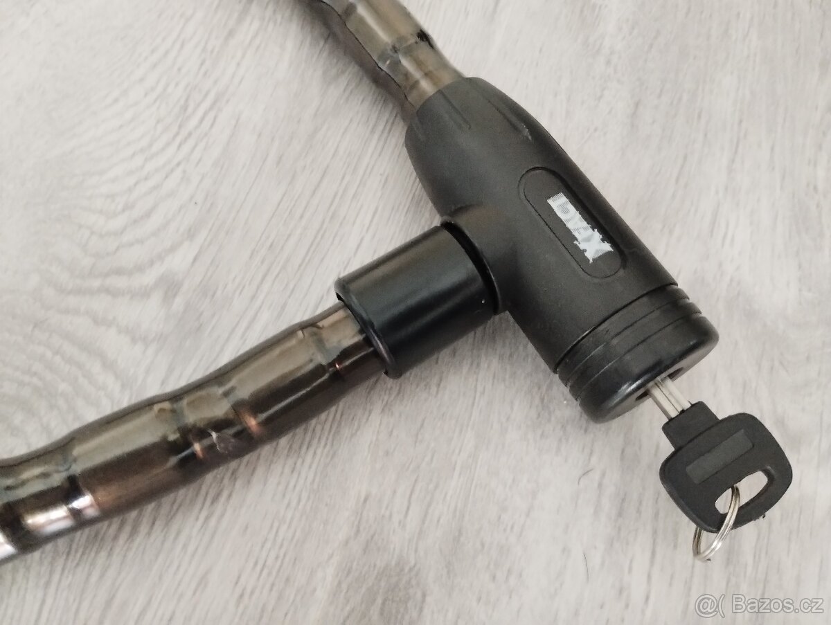 Robustní zámek na kolo X-Fact (8cm průměr). 150 Kč