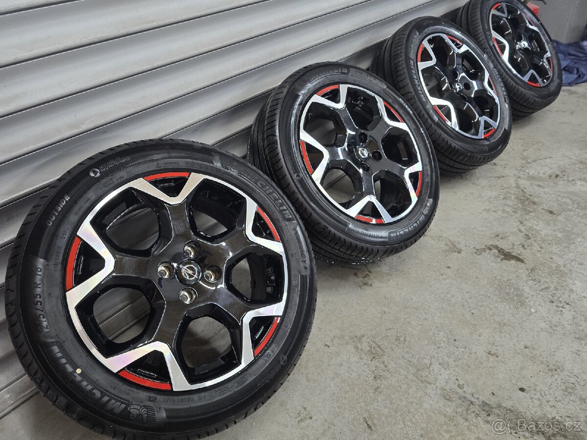 Nové letní Alu kola Opel Mokka 4x108 R18