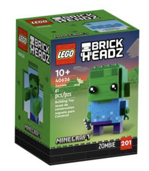 40626 LEGO BrickHeadz Minecraft Zombie