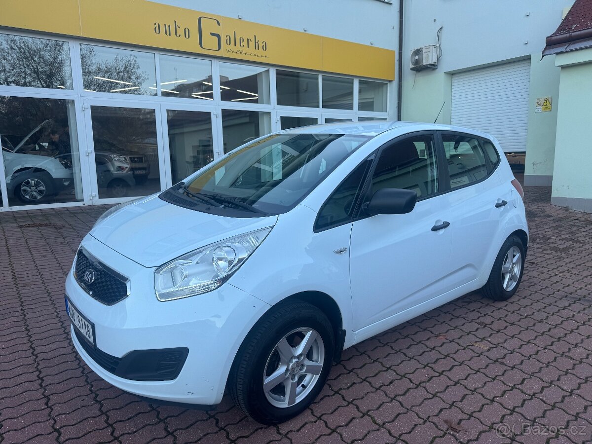 Kia Venga 1.4CVVT, 66kw, 1.MAJ., ČR, KLIMA, ALU