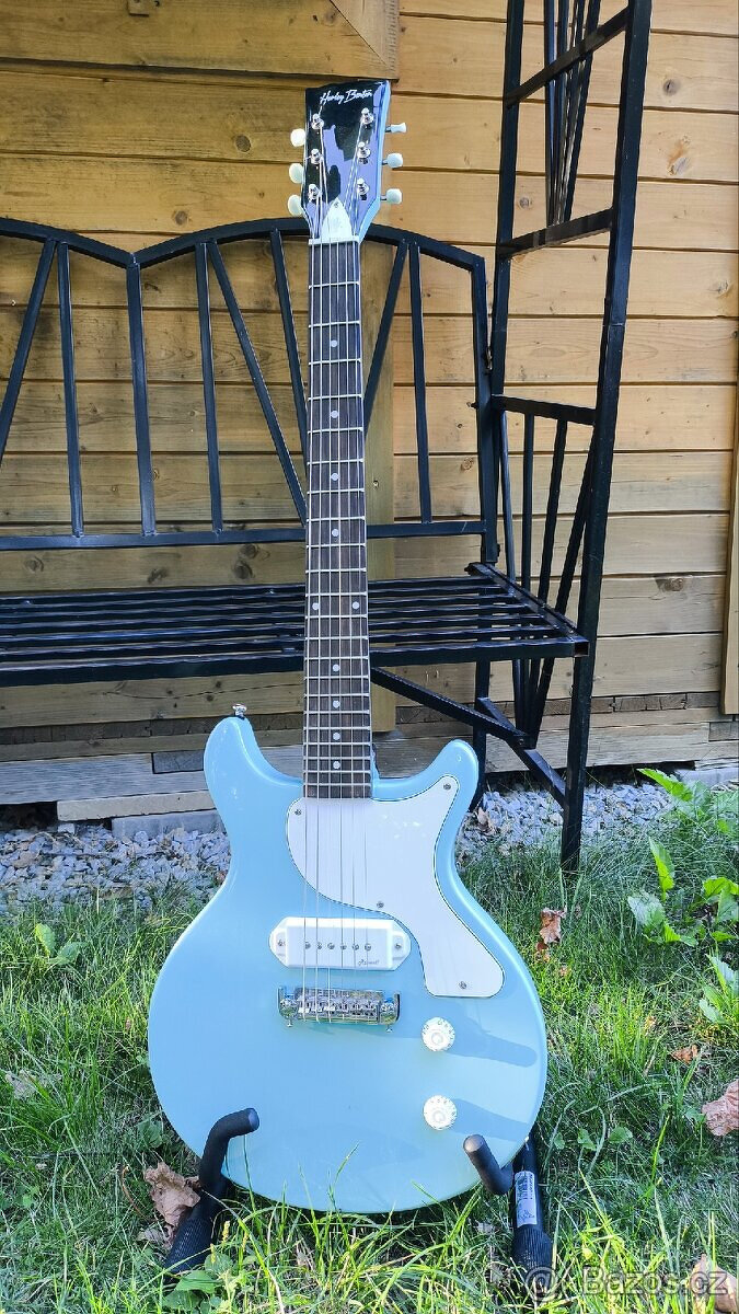 Harley Benton DC-Junior FAT Benton Blue