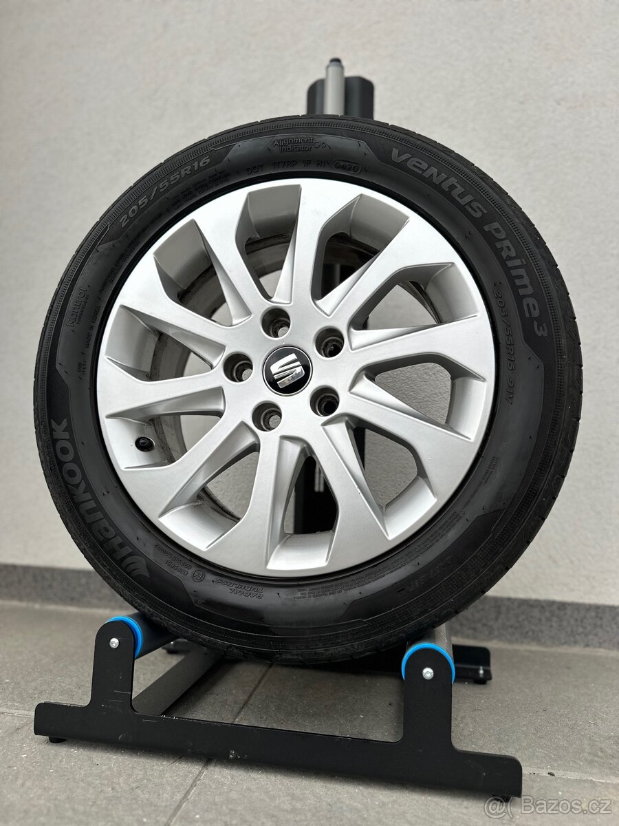 Alu kola 5x112 r16 s letním pneu (sle16)