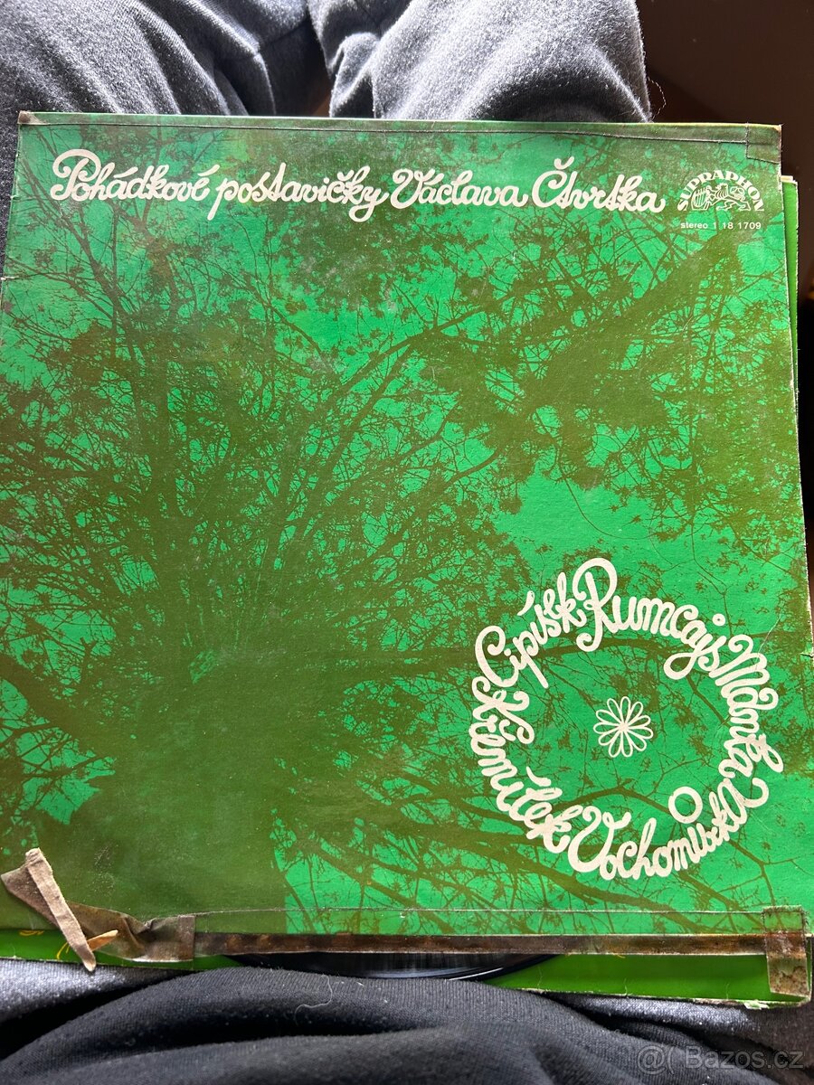 LP pohádkové postavičky Václava čtvrtka