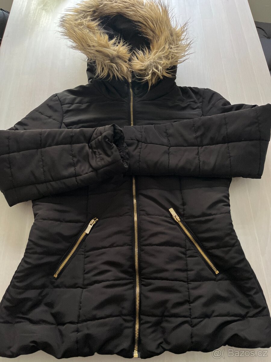 Zimní prošívaná bunda H&M vel 40