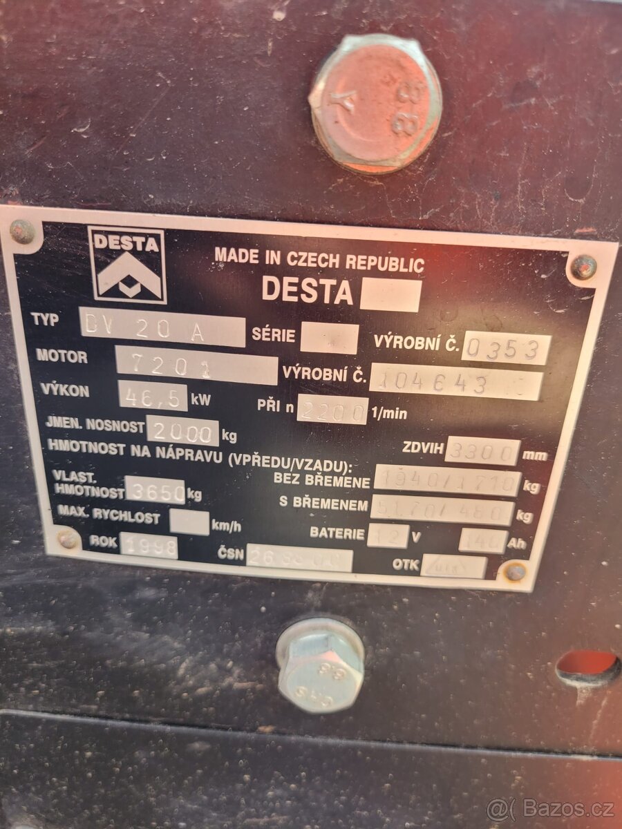 VZV Desta DV 20 A