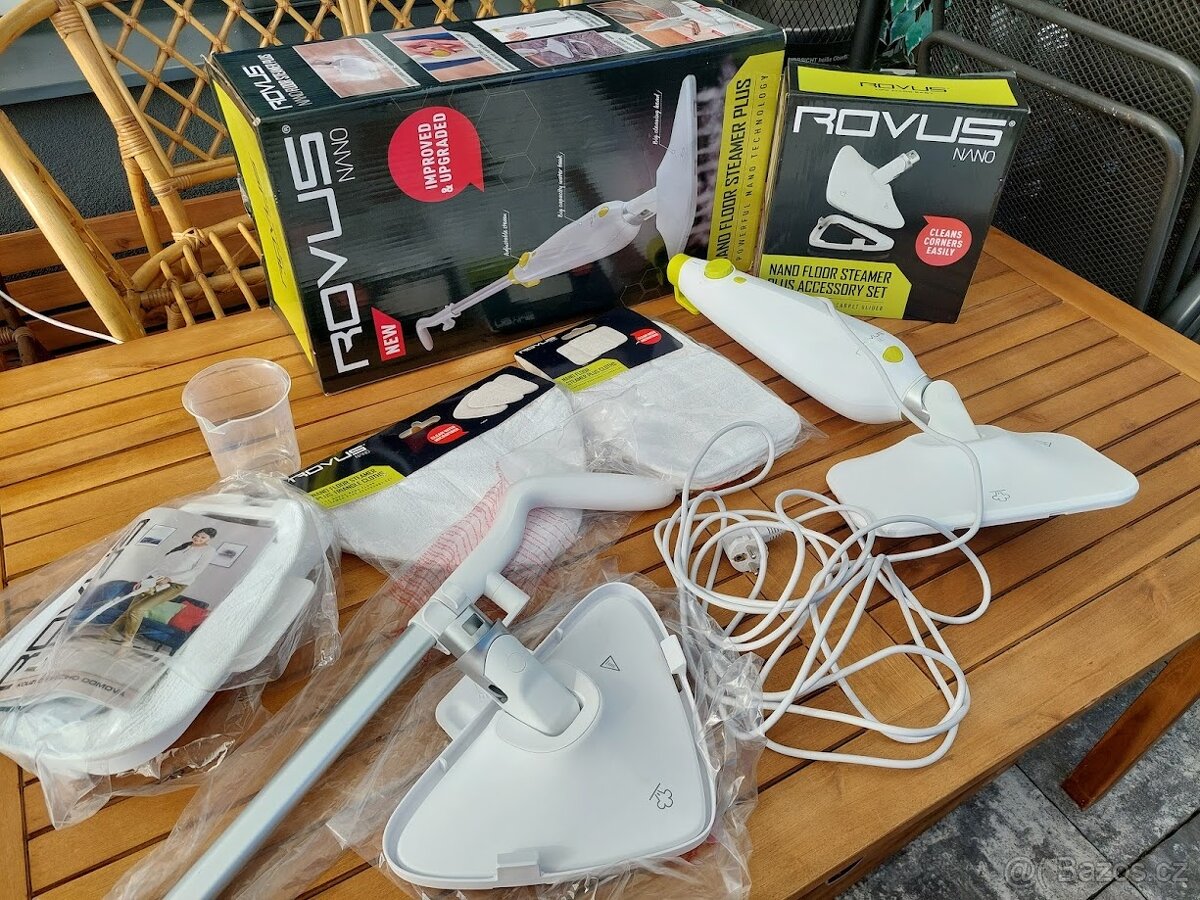 Nový Parní Nano čistič Rovus Plus