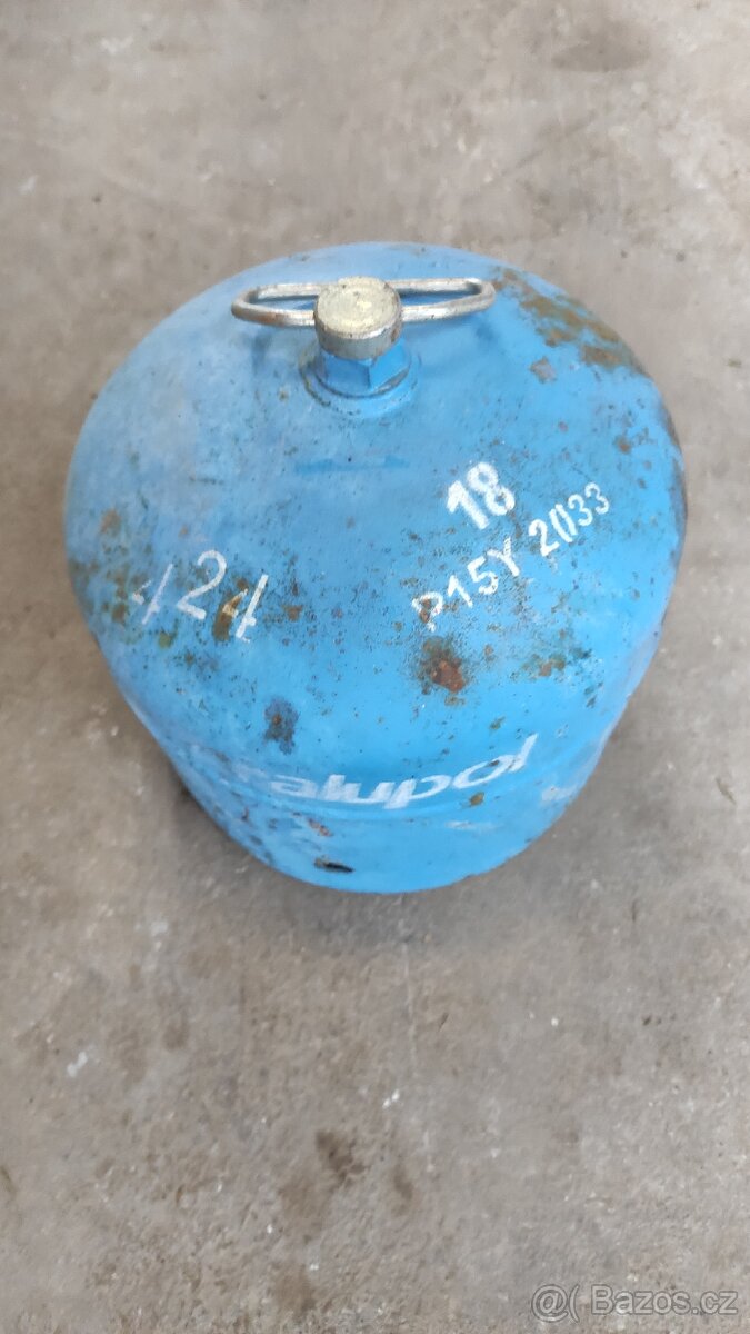 PB láhev 2 kg prázdná