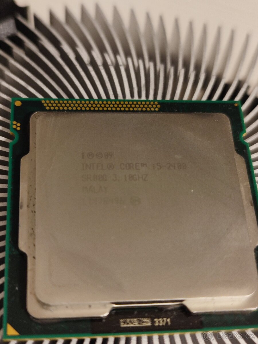 CPU Intel Core I5 2400 + Chladič