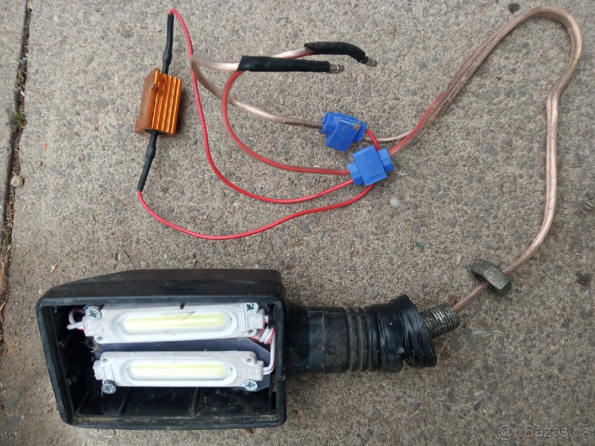 Komplet blinkry s LED na moto