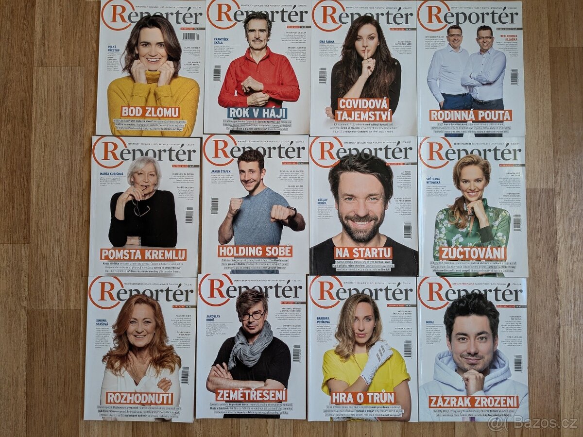 Reportér magazín - celý ročník 2021 časopisu