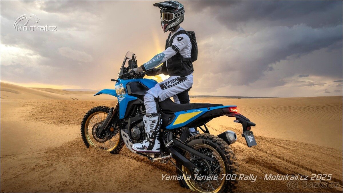 Nové sedlo Yamaha Tenere 700 Rally 2025