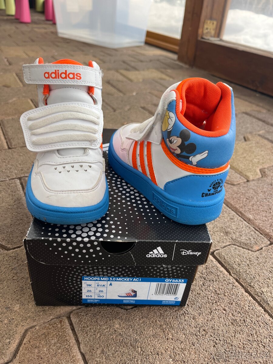 Adidas kotníkové 26,