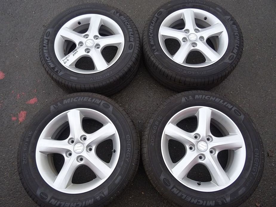 Alu disky origo Suzuki 16", 5x114.3, ET 50, letní sada