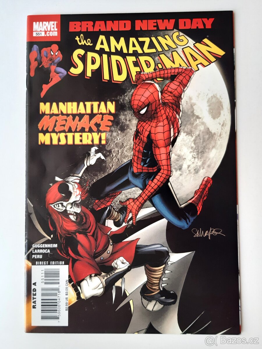 Komiks The Amazing Spider-man 551 Brand New Day