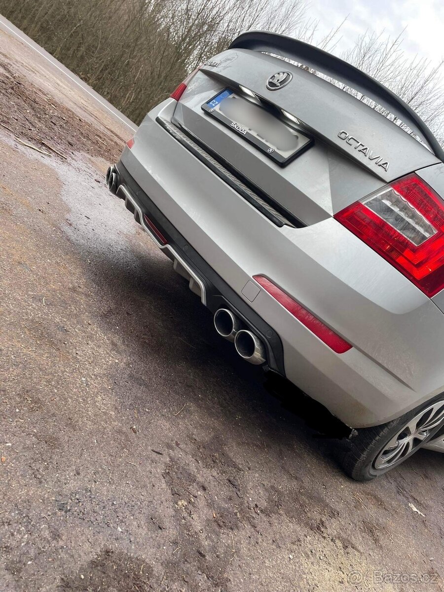 Octavia 3 difuzor včetně koncovek nový