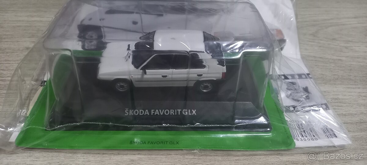 Škoda Favorit GLX,1/43, DeAgostini