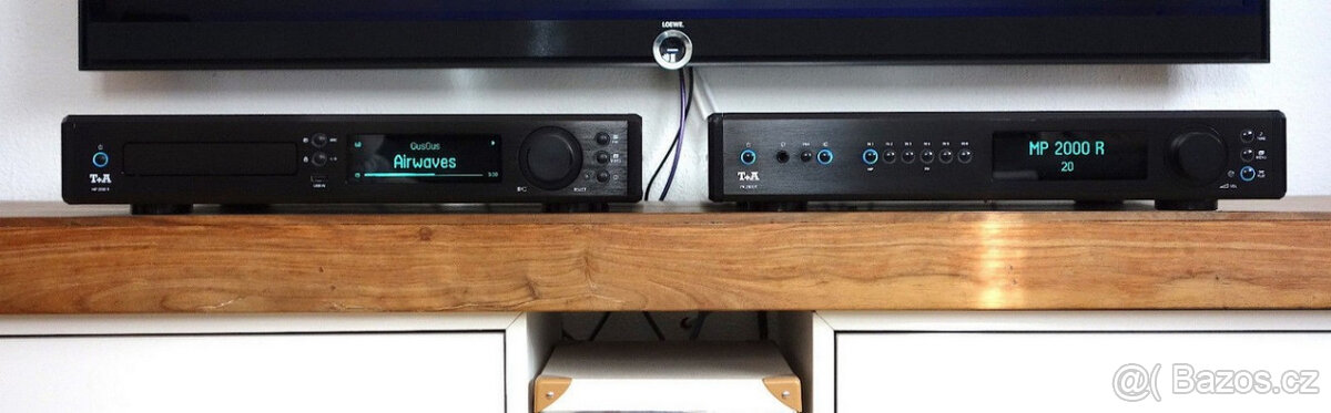 Přehrávač médií T+AMP a PA 2000 R MKII + integrovaný zesilov
