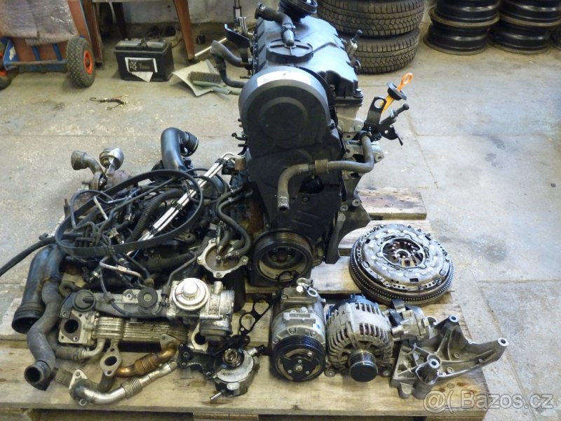 Příslušenství motoru VW 1.9 TDi 77 KW - BKC, BXE, BJB, BLS