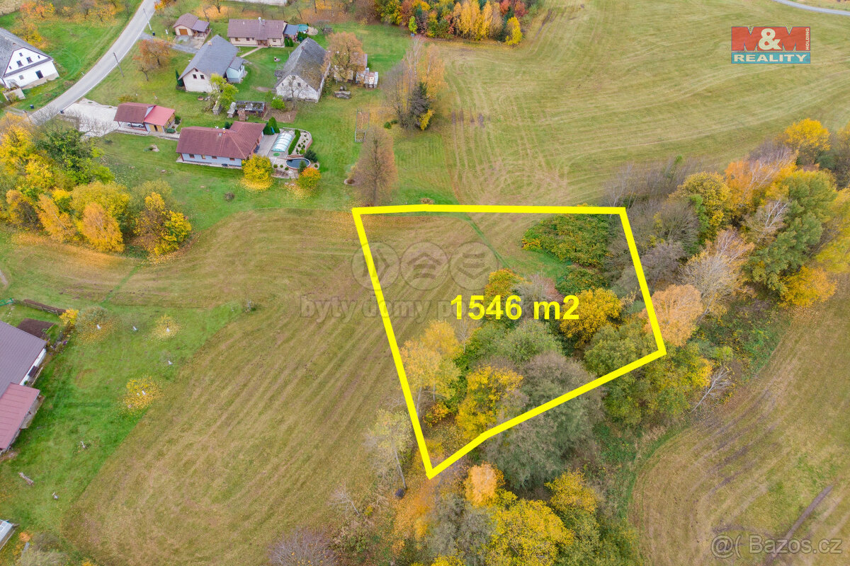 Prodej louky, 1546 m², Liberk