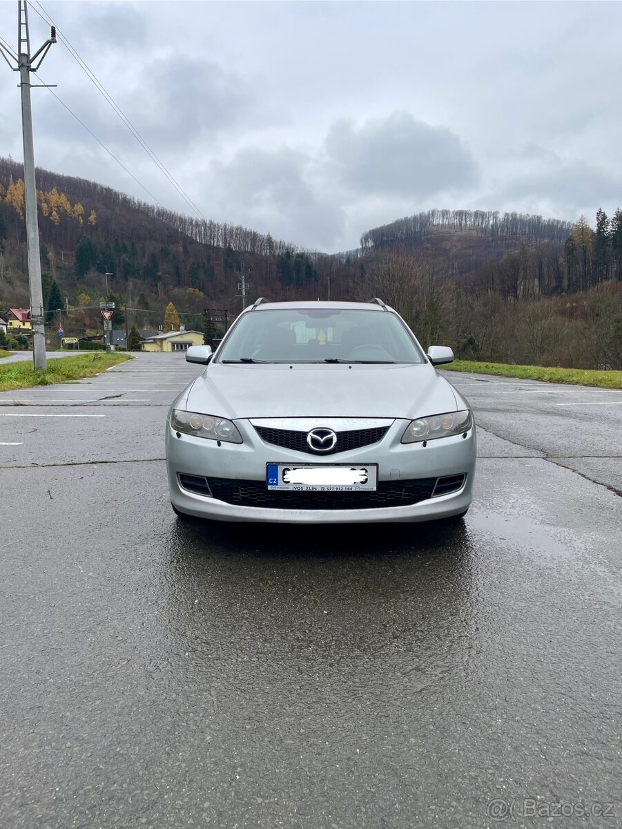 MAZDA 6 2,0D 105kW SERVISKA BEZ KOROZE SUPER STAV
