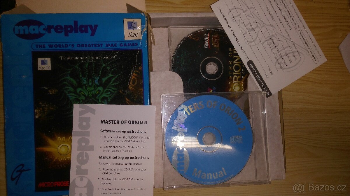 Rarita Master of Orion II: Battle at Antares (Mac)