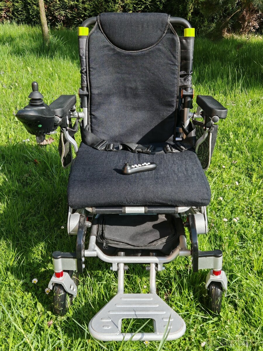 Elektrický invalidní vozík inSPORTline Hawkie + náhradní bat